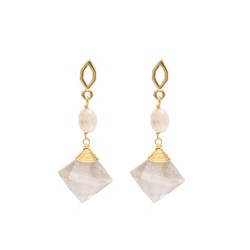 Aretes Ella Blanca