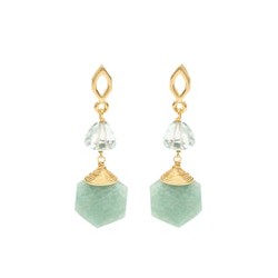 Aretes Ella Aqua