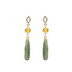 Aretes Ella Verde