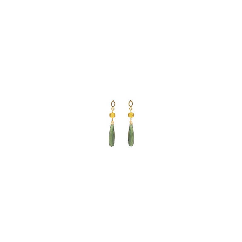 Aretes Ella Verde