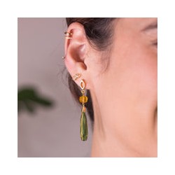 Aretes Ella Verde