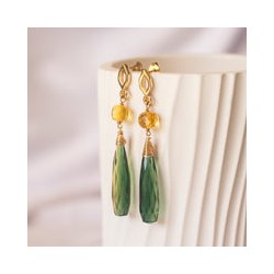 Aretes Ella Verde