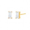 Arete mini Baguette Clear