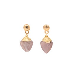 Aretes Lyla Moonstone oscuro