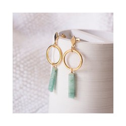 Aretes Ellie Amazonita