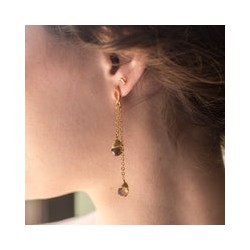 Arete Ari cuarzo Ahumado