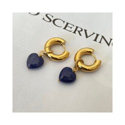 LOLA Labradorita heart