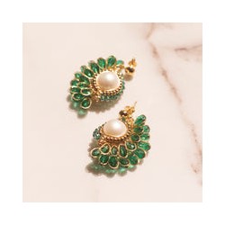 Aretes Abby verdes