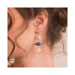 Arete Roxxana Azul