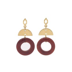 Aretes medio circulo calcedonia