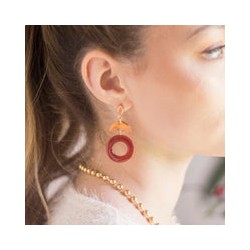 Aretes medio circulo calcedonia