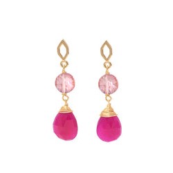 Circulo Madre perla con calcedonia