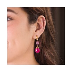 Circulo Madre perla con calcedonia