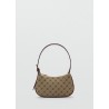 Bolso hombro estampado logo