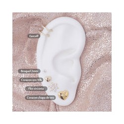 Corazón Chapa de oro