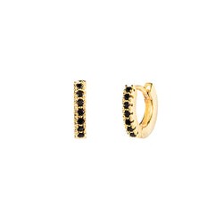 Mini arracada Color Black