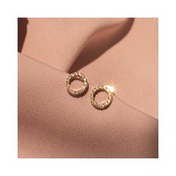 Círculo con zirconias Chapa