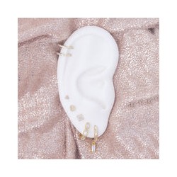 Corazón Plain de oro 10k