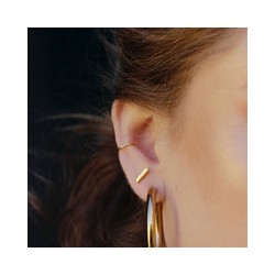 Argollas de oro 10mm