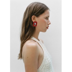 Pendientes geométricos abalorios