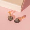 Aretes Corazón Abulón
