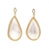 Aretes Gota Grande Madre Perla
