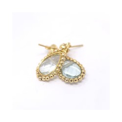 Aretes baby blue