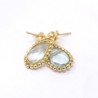 Aretes baby blue