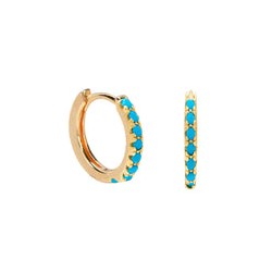 Arracada Color turquesa