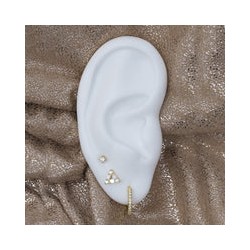 arete triángulo de baguette