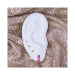 Aretes bolita Oro 10k 3mm