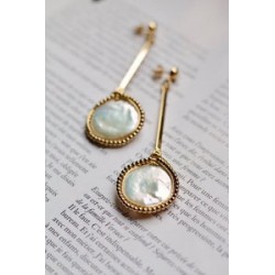 Aretes Sarah de perlas