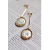 Aretes Sarah de perlas