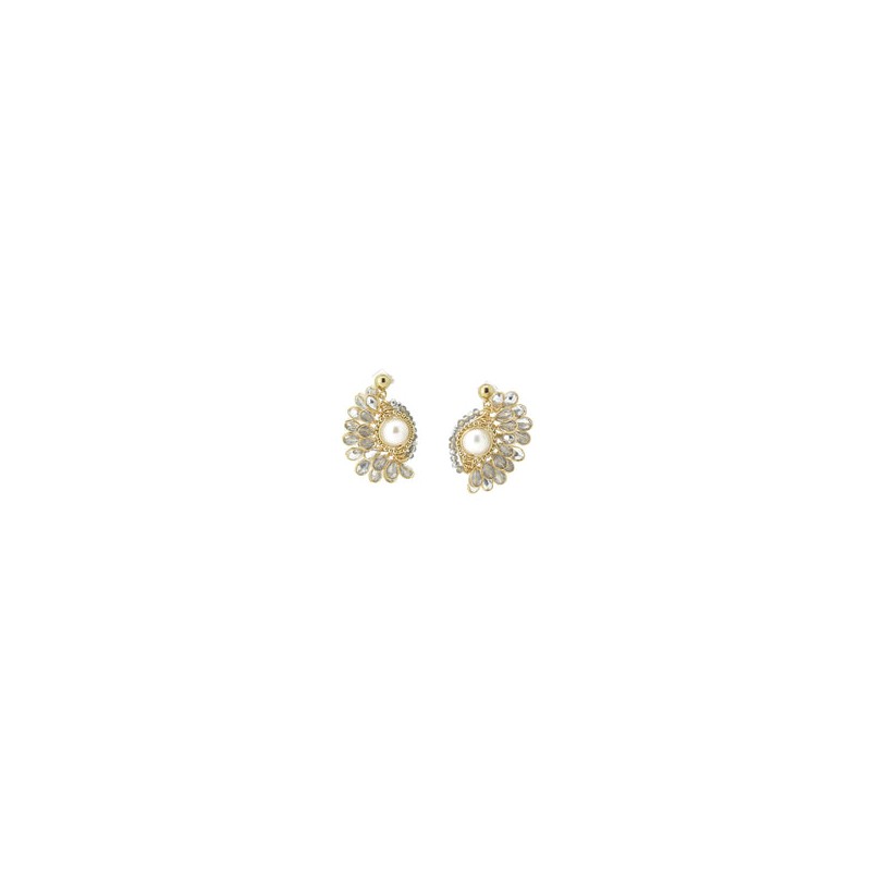 Aretes Abby cristal