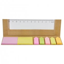 PORTA NOTAS LULE Incluye notas adheribles: 25 amar...