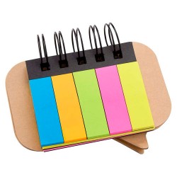 PORTA NOTAS MUHAM Incluye 5 tiras de banderillas y...
