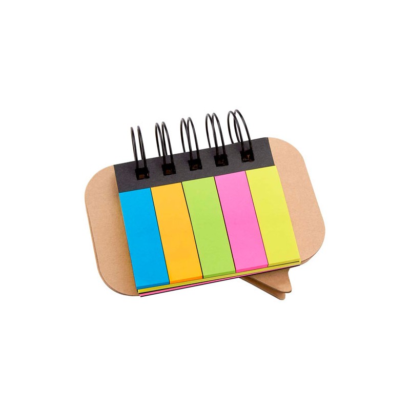 PORTA NOTAS MUHAM Incluye 5 tiras de banderillas y...