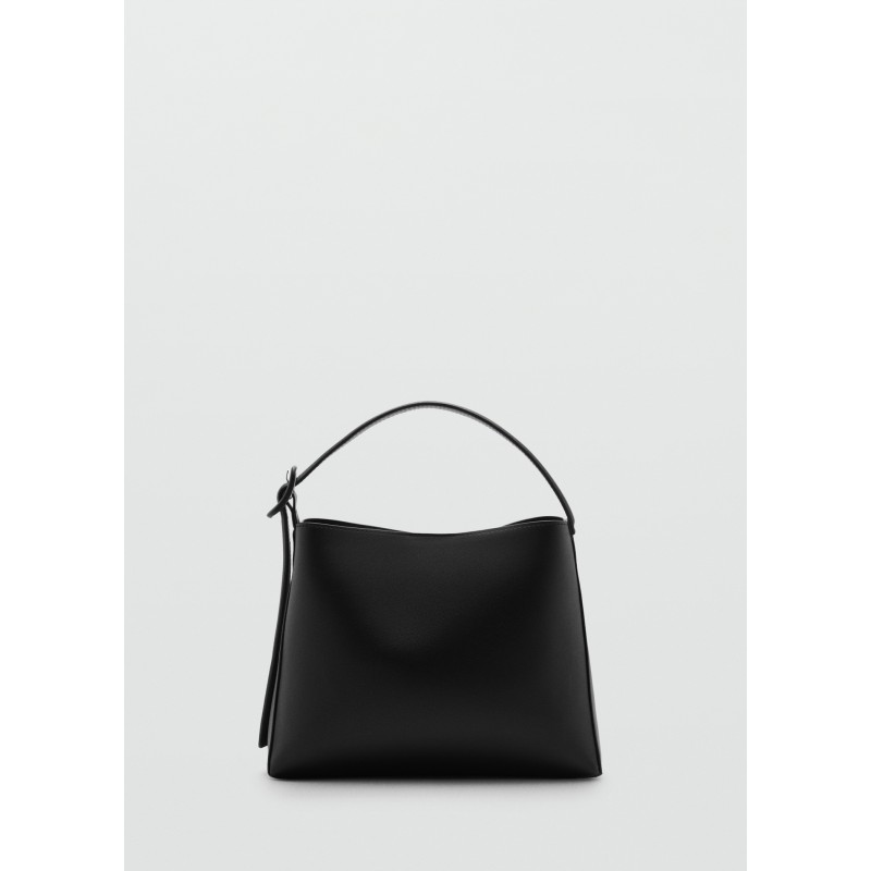 Bolso mini shopper hebilla