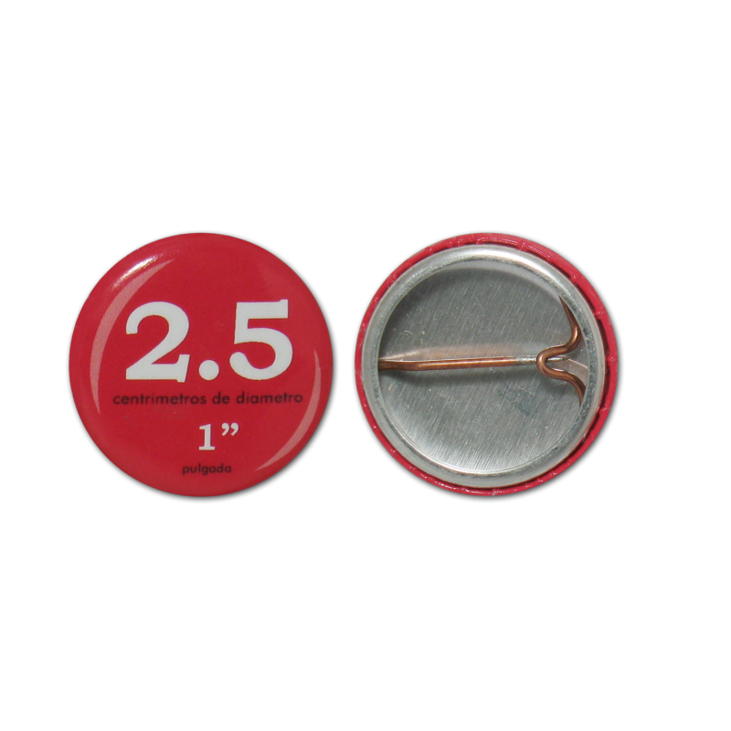 FOTOBOTON 2.5 CMS. REDONDO CON IMPRESION FULL COLO...