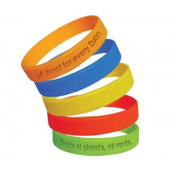 PULSERA DE SILICÓN INYECTADO
