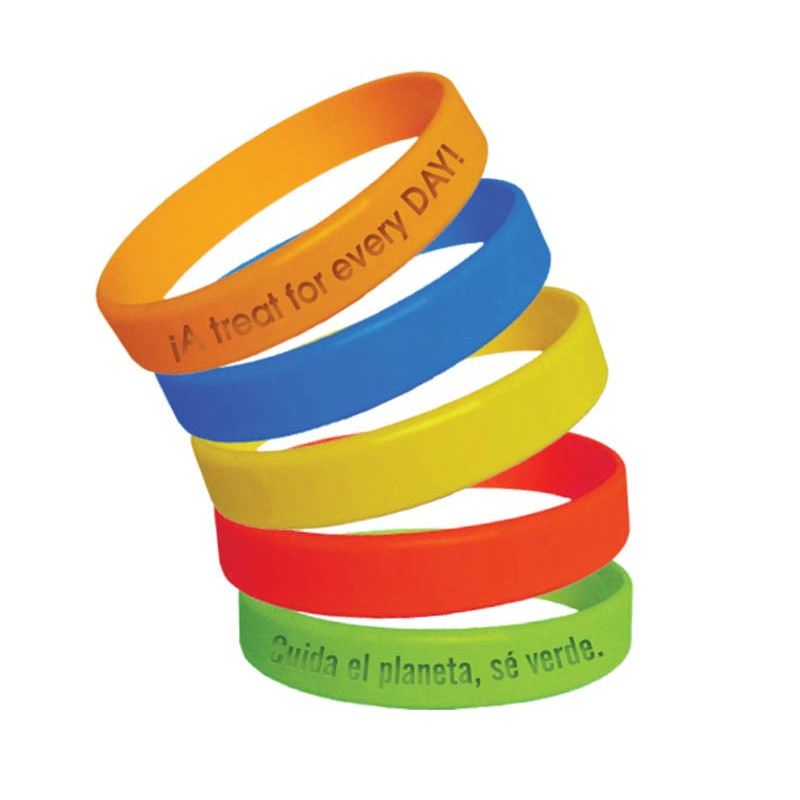 PULSERA DE SILICÓN INYECTADO