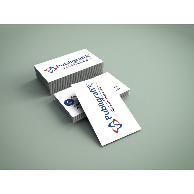 TARJETA DE PRESENTACIÓN 2 CARA COUCHE 300 GR . pa...