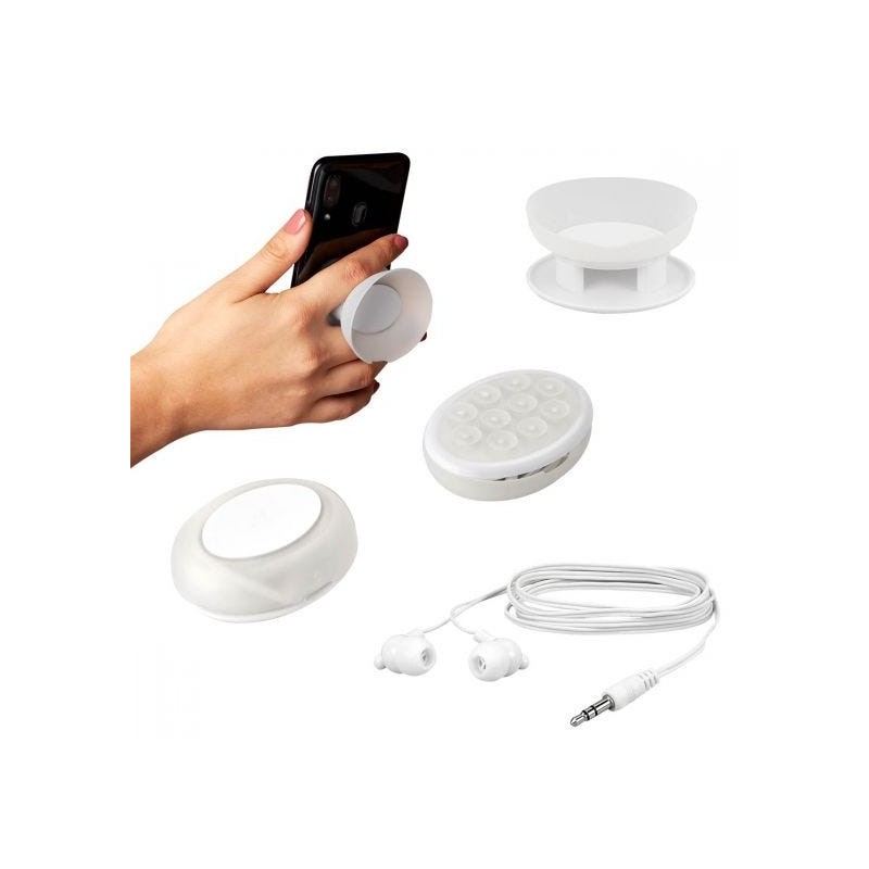 AUDIFONOS CON CHUPON enrollables, base con ventos...