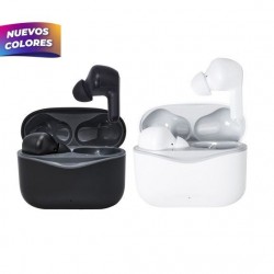 AUDÍFONOS STRAN Incluye estuche de carga y cable c...