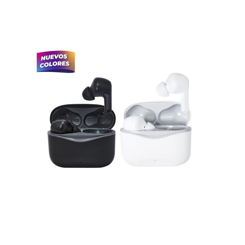 AUDÍFONOS STRAN Incluye estuche de carga y cable c...