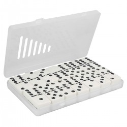 DOMINÓ KAVALA Incluye estuche de plástico con 28 p...