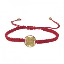 Pulsera chakra “Muladara” color rojo