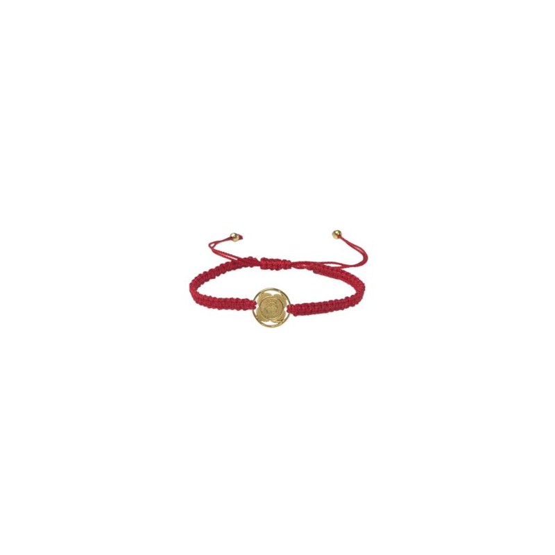 Pulsera chakra “Muladara” color rojo