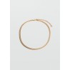 Collar cadena plana