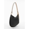 Bolso hombro bicolor